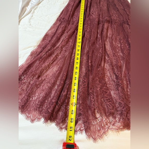Free People Dear Jane Lace Midi
Dress in Roan Rouge - Picture 16 of 16